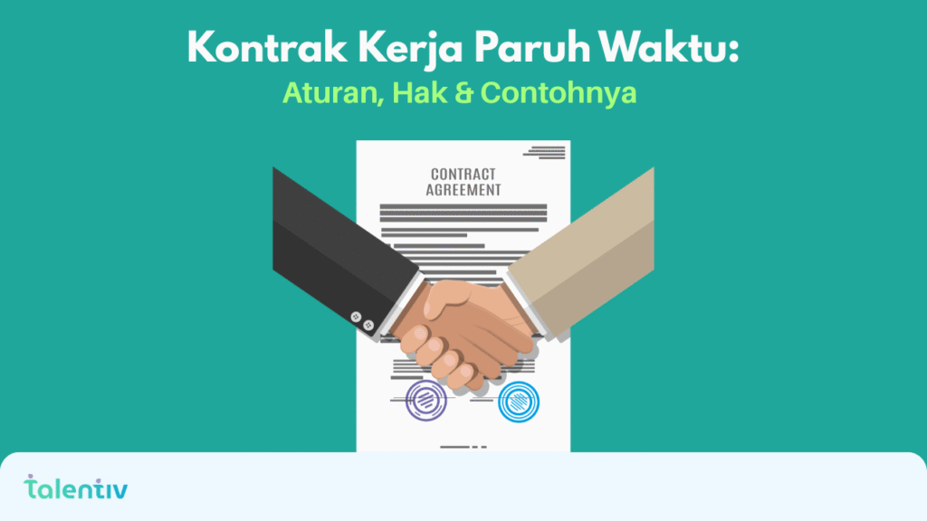 kontrak kerja paruh waktu