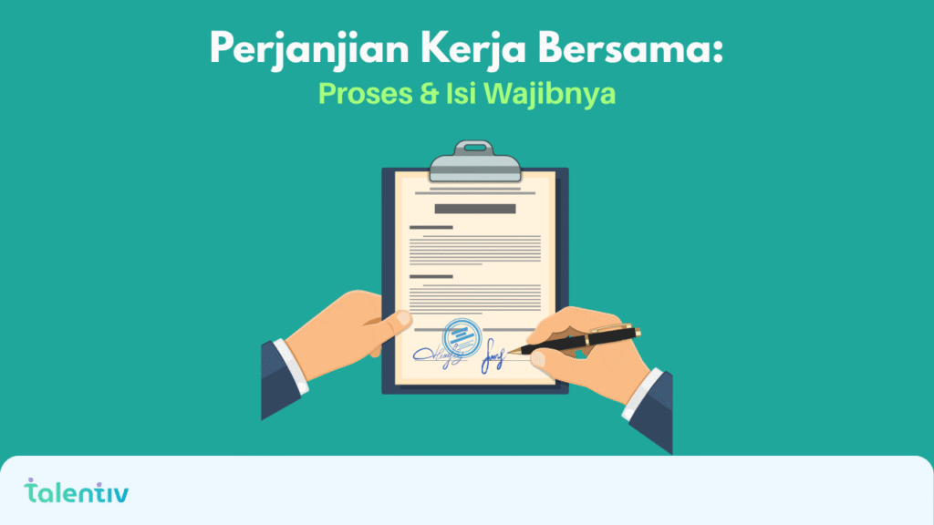 perjanjian kerja bersama