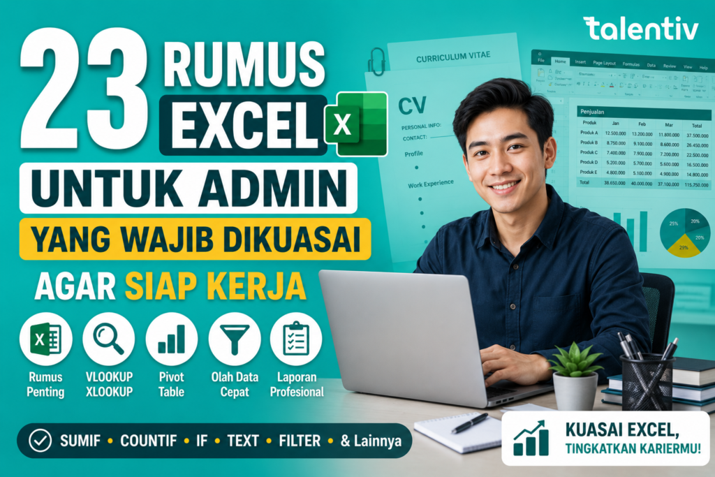 rumus excel untuk admin