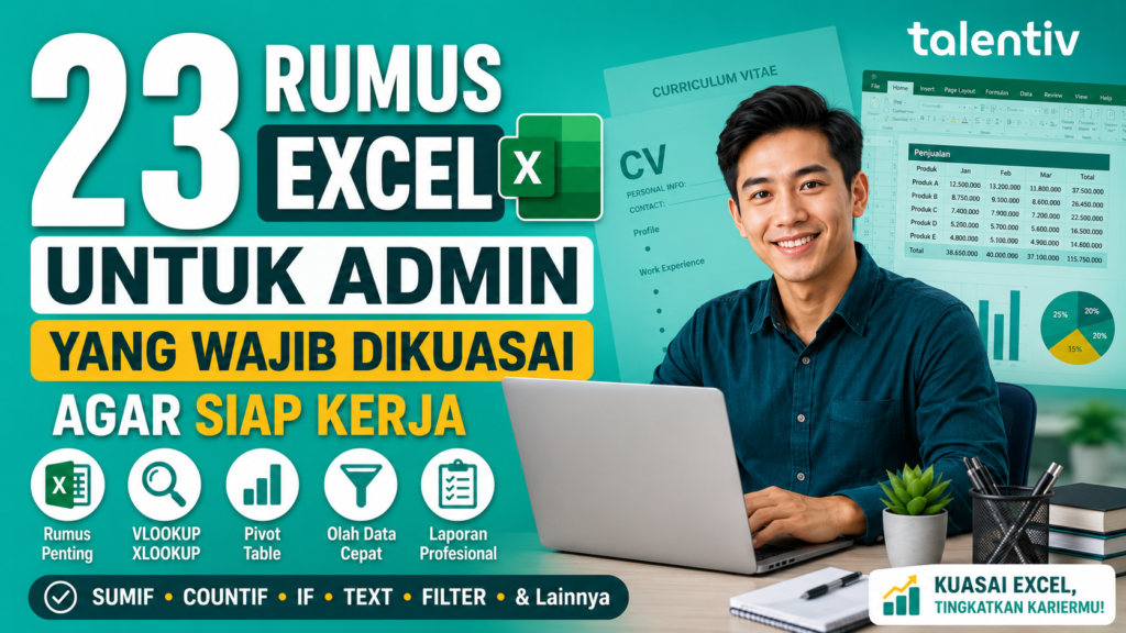 rumus excel untuk admin