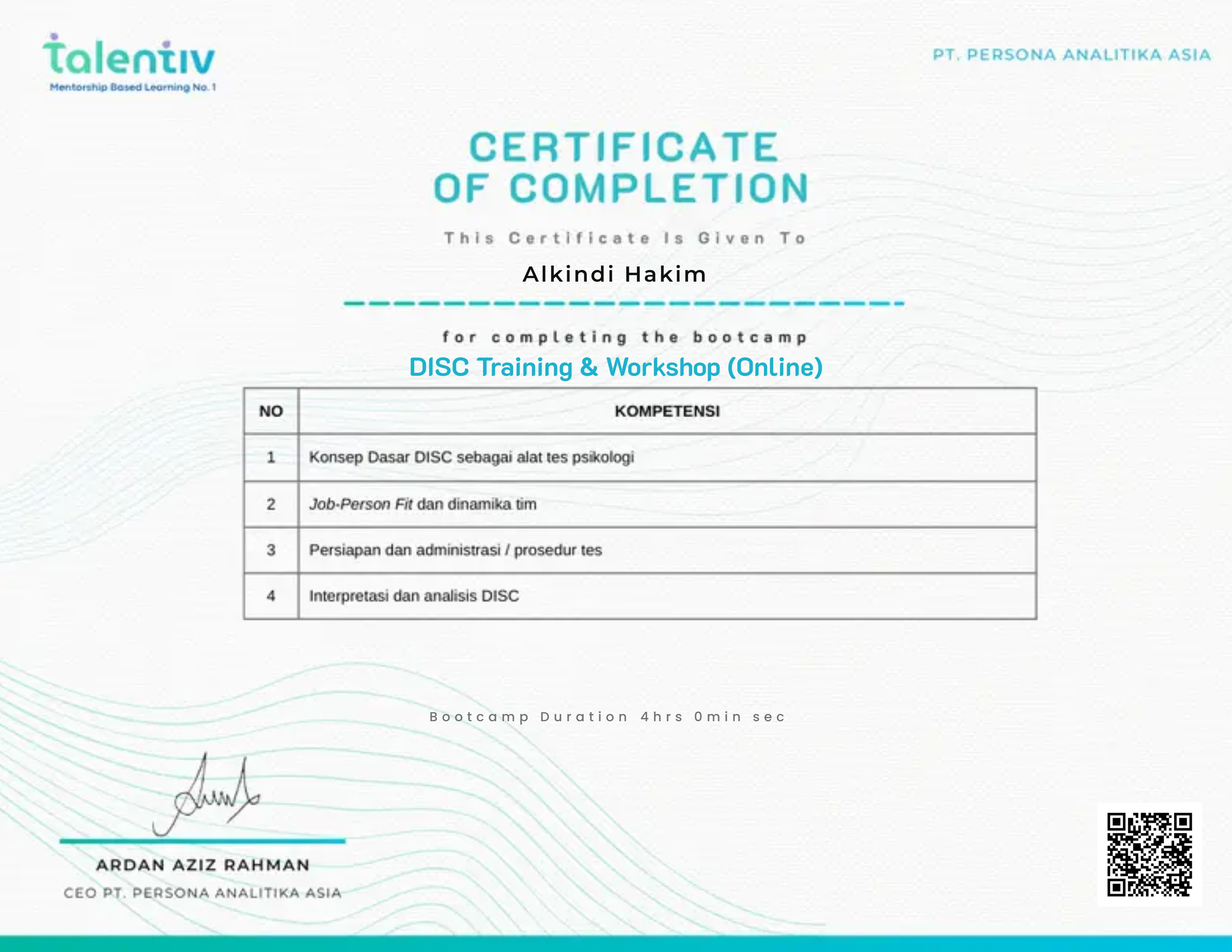 DISC Training & Workshop (Online)