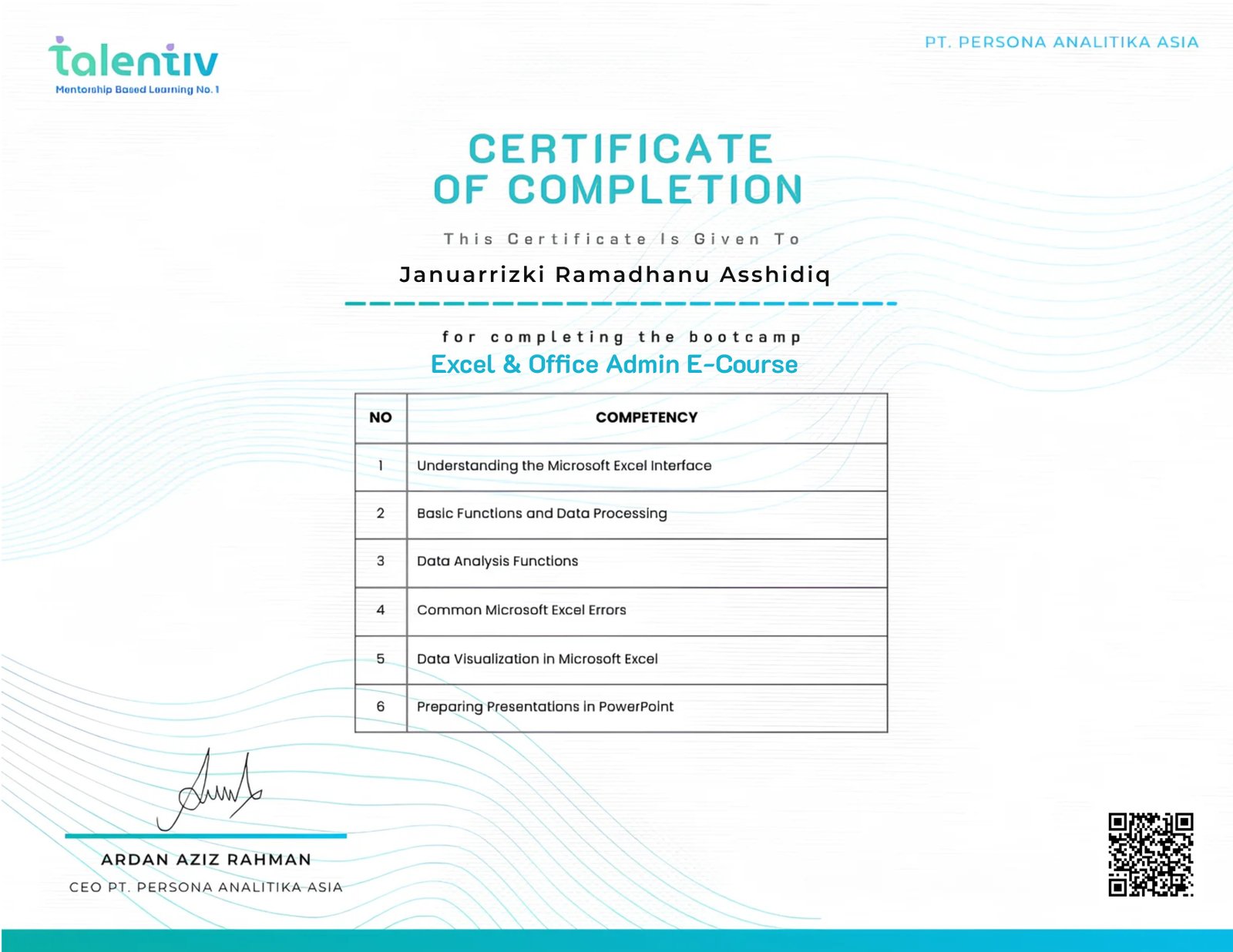 Excel & Office Admin E-Course